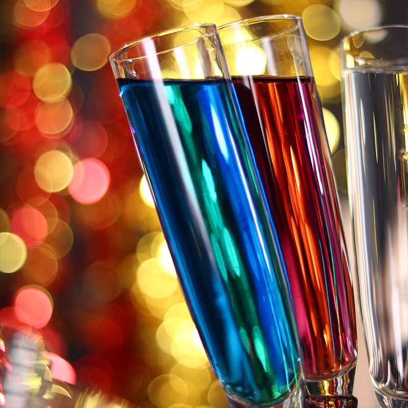120/150ml Crystal Colorful Champagne Glass Flute Creative Goblet Beach Glass Cocktail Wine Cup Bar Party Wedding Drinkware Gifts