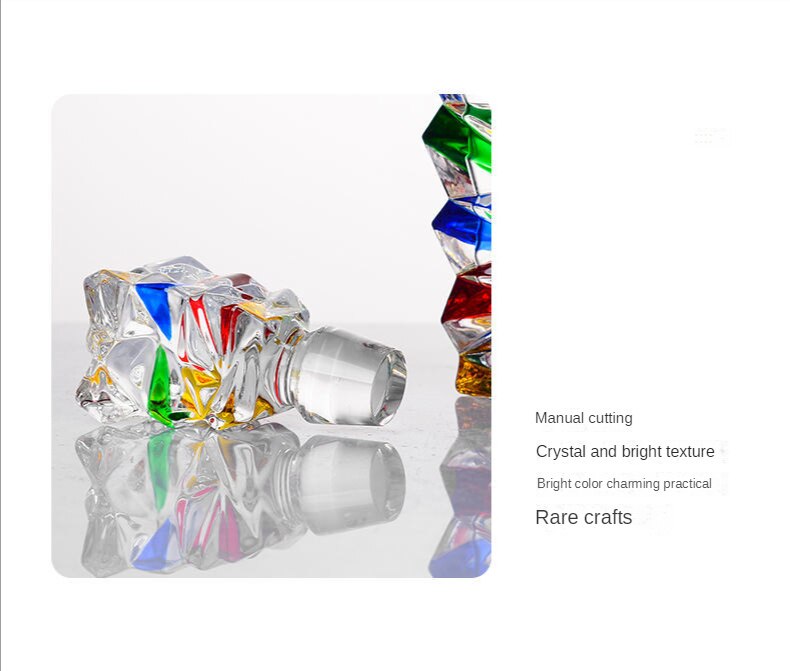 Colorful hand painted wine glass whiskey glass set crystal glass wine bottle set Colorful hand painted wine glass whiskey glass set crystal glass wine bottle set