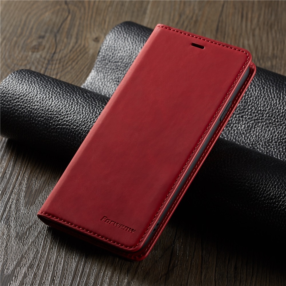 Ultra Thin Suede Leather Wallet Case for iPhone 11 12 13 14 Pro Max Mini XR XS 8 7 6s 6 Plus SE 2020 5S Flip Cover Strong Magnet