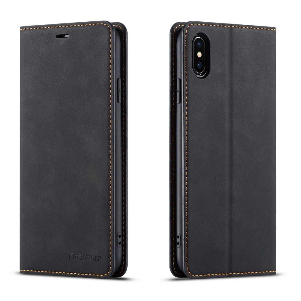 Ultra Thin Suede Leather Wallet Case for iPhone 11 12 13 14 Pro Max Mini XR XS 8 7 6s 6 Plus SE 2020 5S Flip Cover Strong Magnet