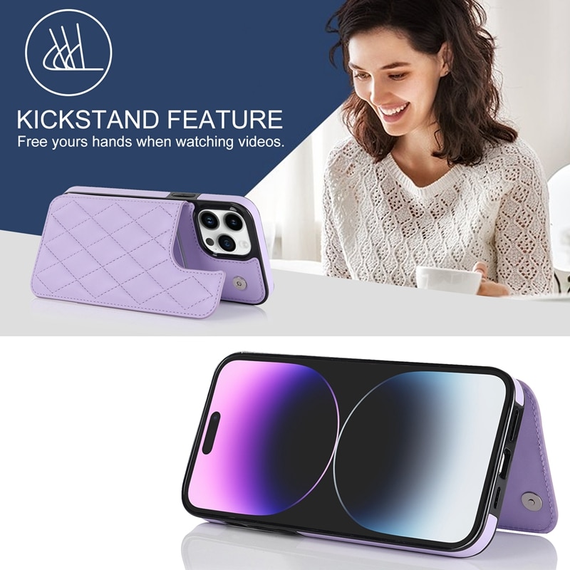 Wallet Double Button Small Fragrant Wind Card Flip Leather Case For iPhone 15 Pro Max 14 13 Mini 12 11 SE 2020 X XS XR 8 7 Plus Wallet Double Button Small Fragrant Wind Card Flip Leather Case For iPhone 15 Pro Max 14 13 Mini 12 11 SE 2020 X XS XR 8 7 Plus