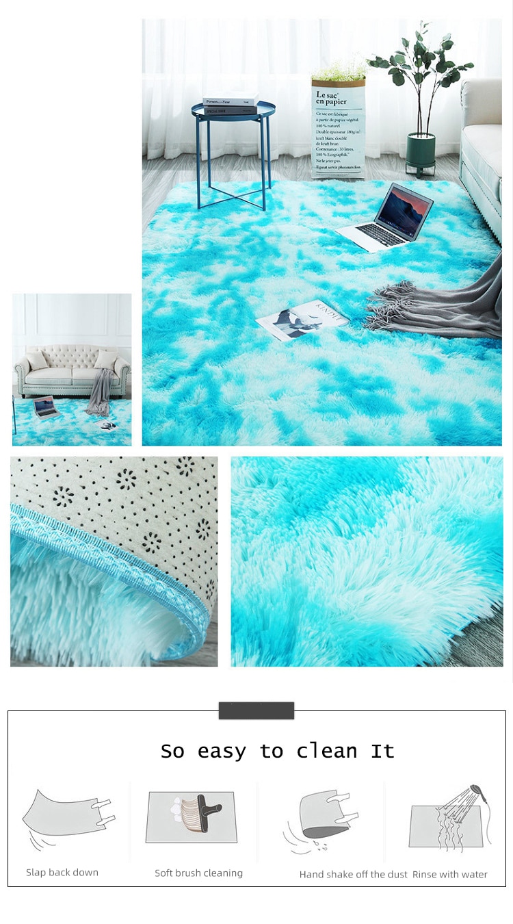 Miracle Sweet Round Area Rug Carpets for Living Room Soft Home Decor Bedroom Kid Room Plush Decoration Salon Thicker Pile Rug
