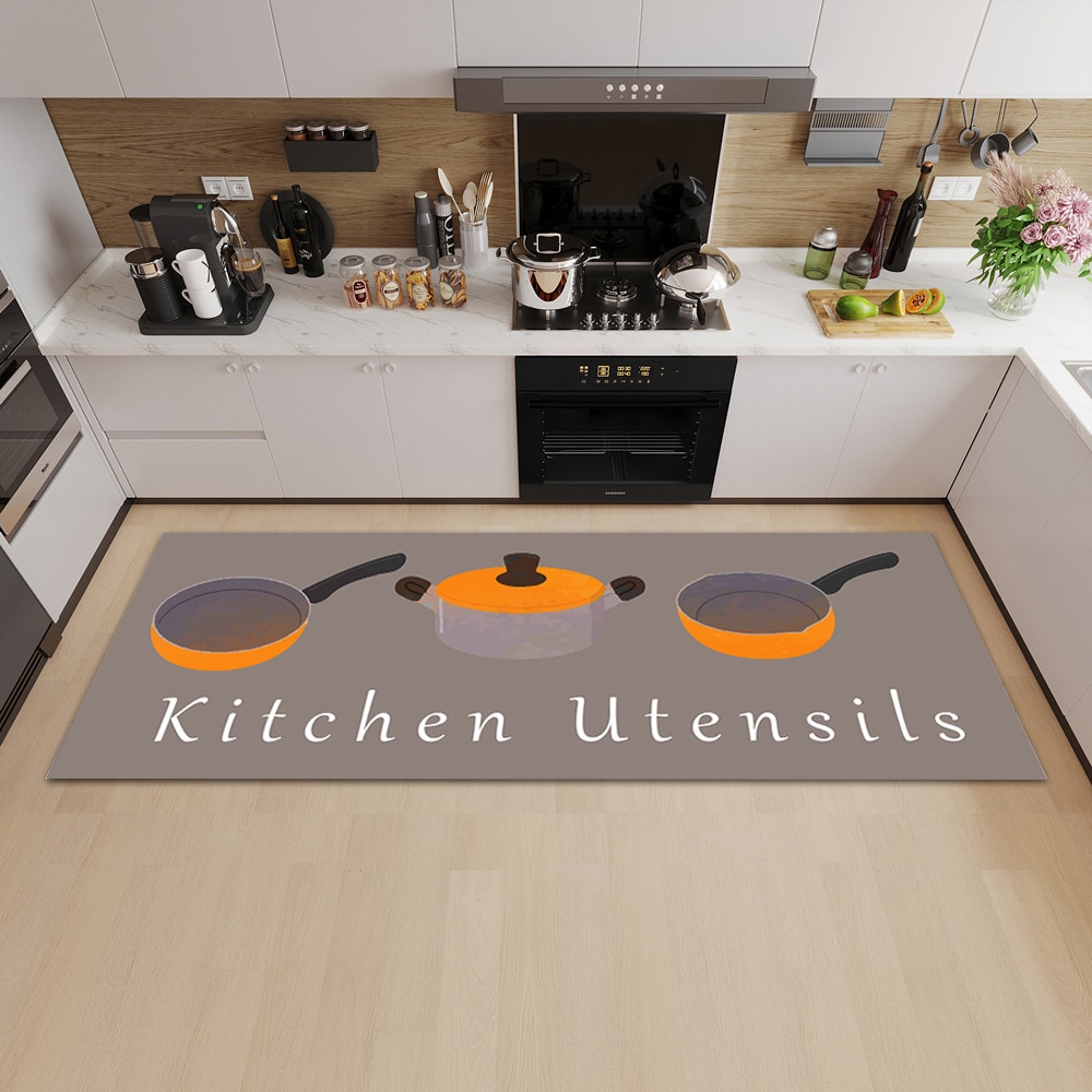 Kitchen Floor Mat Bedroom Living Room Long Bedside Area Rug Hallway Soft Washable Carpet Anti slip Bathroom Entrance Doormat Kitchen Floor Mat Bedroom Living Room Long Bedside Area Rug Hallway Soft Washable Carpet Anti slip Bathroom Entrance Doormat