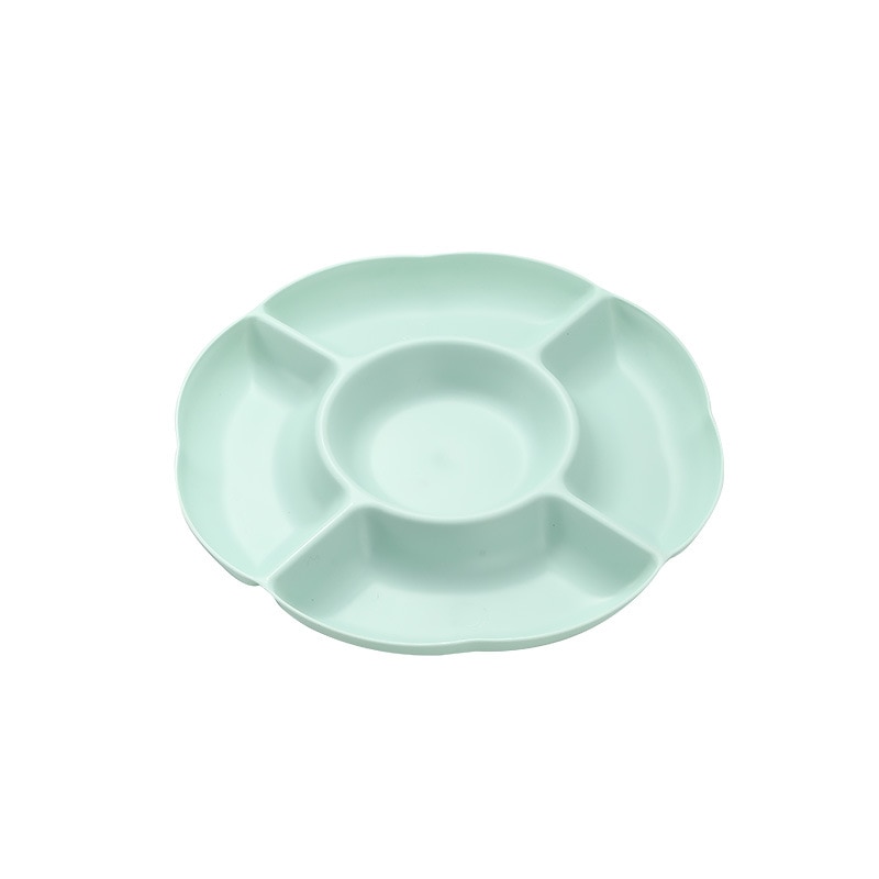 Heart Shaped Fruit Platter Creative Plates Storage Box Dried Fruit Snack Plates Divided Candy Dessert Plate Container