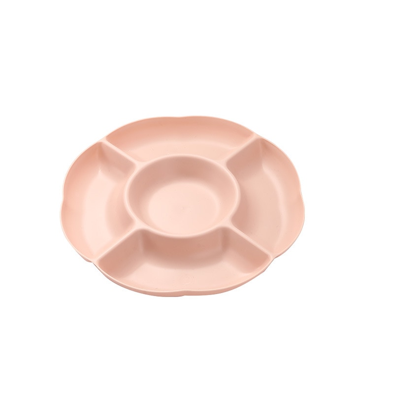 Heart Shaped Fruit Platter Creative Plates Storage Box Dried Fruit Snack Plates Divided Candy Dessert Plate Container