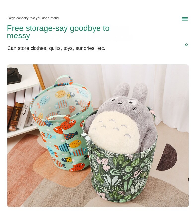 New Print Laundry Basket Portable Foldable Home Laundry Storage Bag Cotton Linen Hamper for Kids Toys Dirty Clothes Basket Large New Print Laundry Basket Portable Foldable Home Laundry Storage Bag Cotton Linen Hamper for Kids Toys Dirty Clothes Basket Large