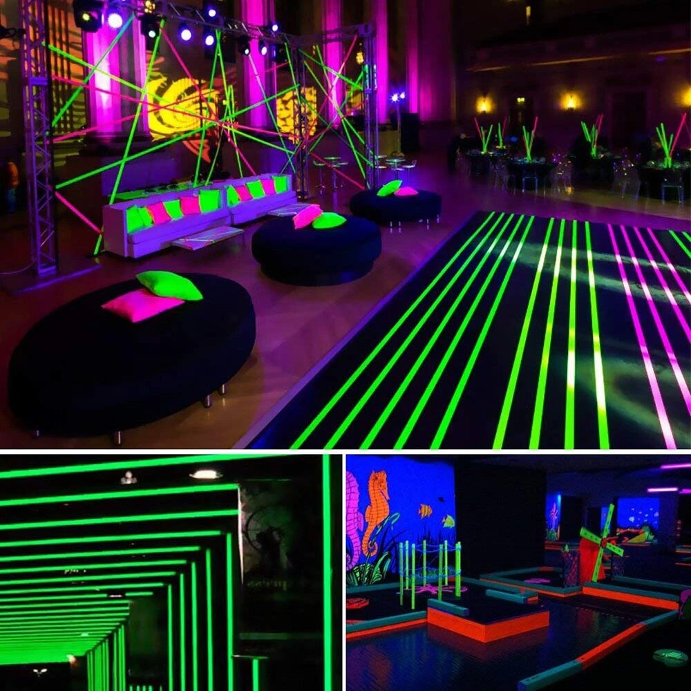 UV Glow Cotton Tape Neon Gaffer Party Tape Safety Warning Neon Tape UV Tape Wedding Decorations Home Decorations UV Glow Cotton Tape Neon Gaffer Party Tape Safety Warning Neon Tape UV Tape Wedding Decorations Home Decorations