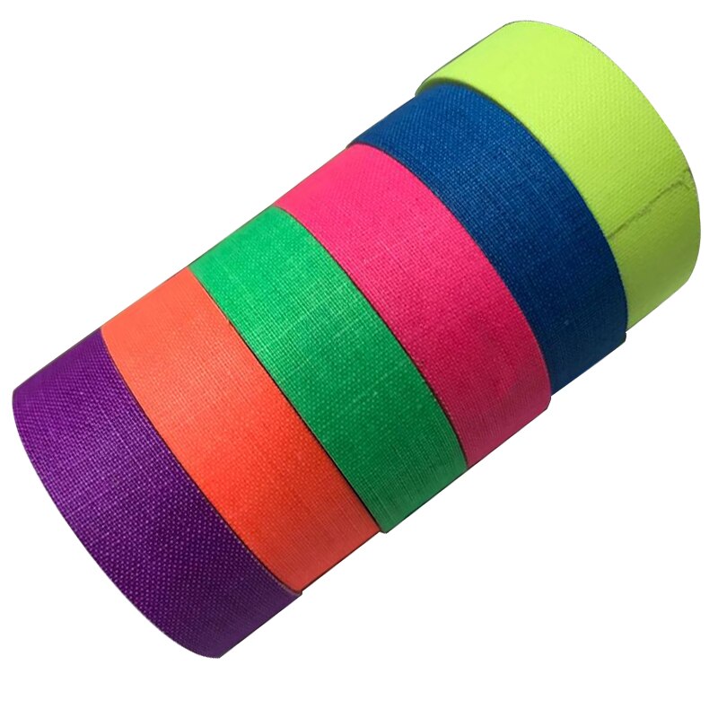 UV Glow Cotton Tape Neon Gaffer Party Tape Safety Warning Neon Tape UV Tape Wedding Decorations Home Decorations UV Glow Cotton Tape Neon Gaffer Party Tape Safety Warning Neon Tape UV Tape Wedding Decorations Home Decorations