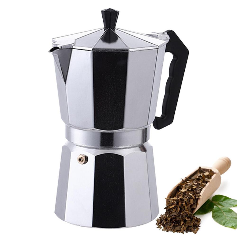 Moka Pot Manual Camping Cuban Coffee Brewer For Making Cappuccino Latte Portable Vintage Wooden Handle Espresso Maker Moka Pot Moka Pot Manual Camping Cuban Coffee Brewer For Making Cappuccino Latte Portable Vintage Wooden Handle Espresso Maker Moka Pot