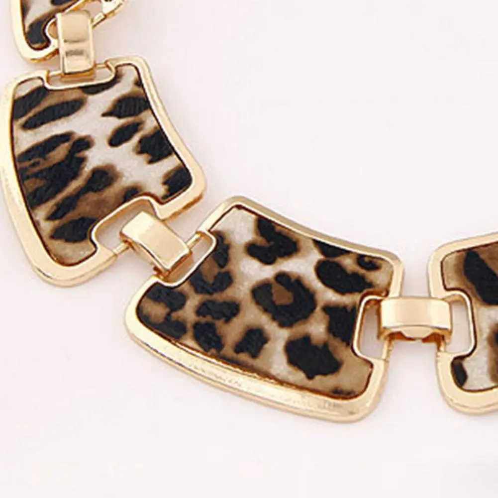 Hook Earrings 1 Set Statement Necklace Exaggerated Big Luxury Elegant Retro Leopard Women Kit Fashion Jewelry Hook Earrings 1 Set Statement Necklace Exaggerated Big Luxury Elegant Retro Leopard Women Kit Fashion Jewelry