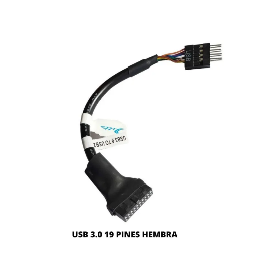 VC-Adaptador Interno USB 2.0 Macho a USB 3.0 Hembra