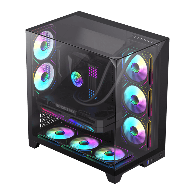CASE GAMEMAX INFINITY PLUS BK ATX