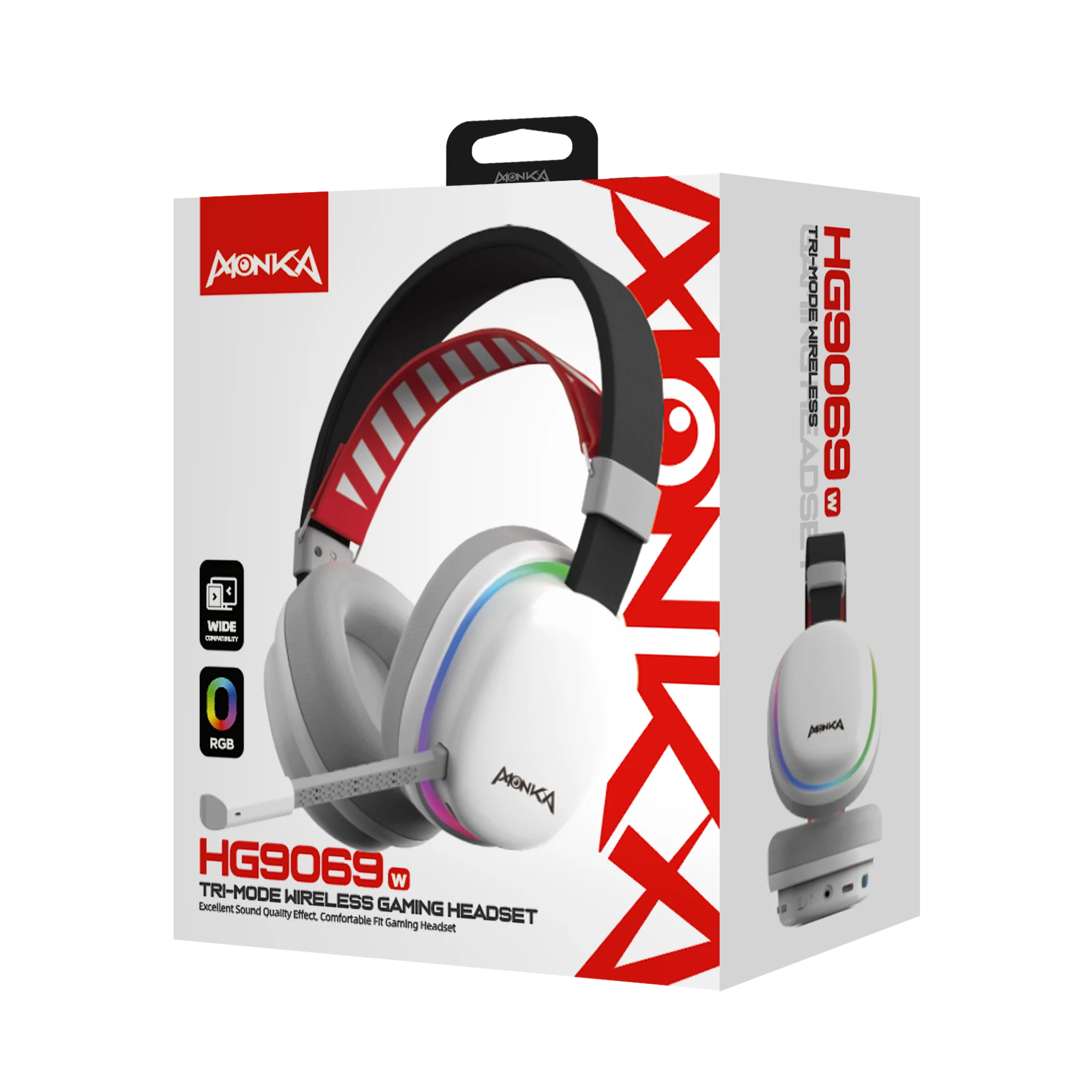 HEADPHONE MONKA HG9069W
