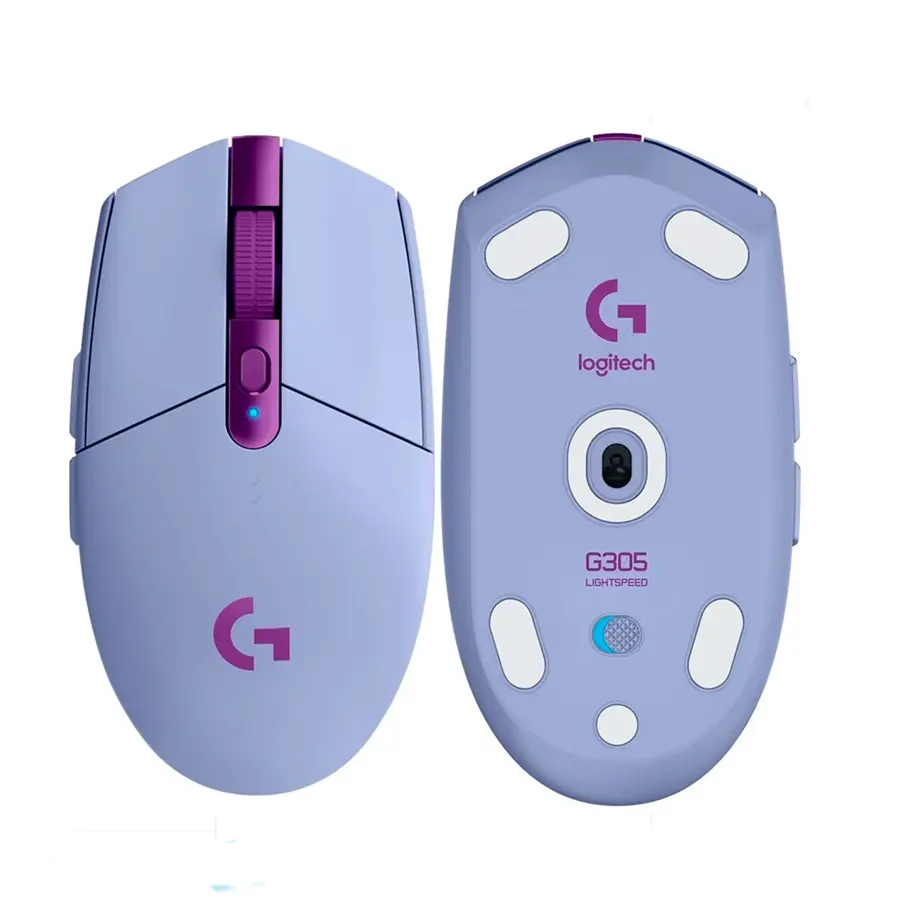 MOUSE GAMER INALAMBRICO LOGITECH G305 LILA 