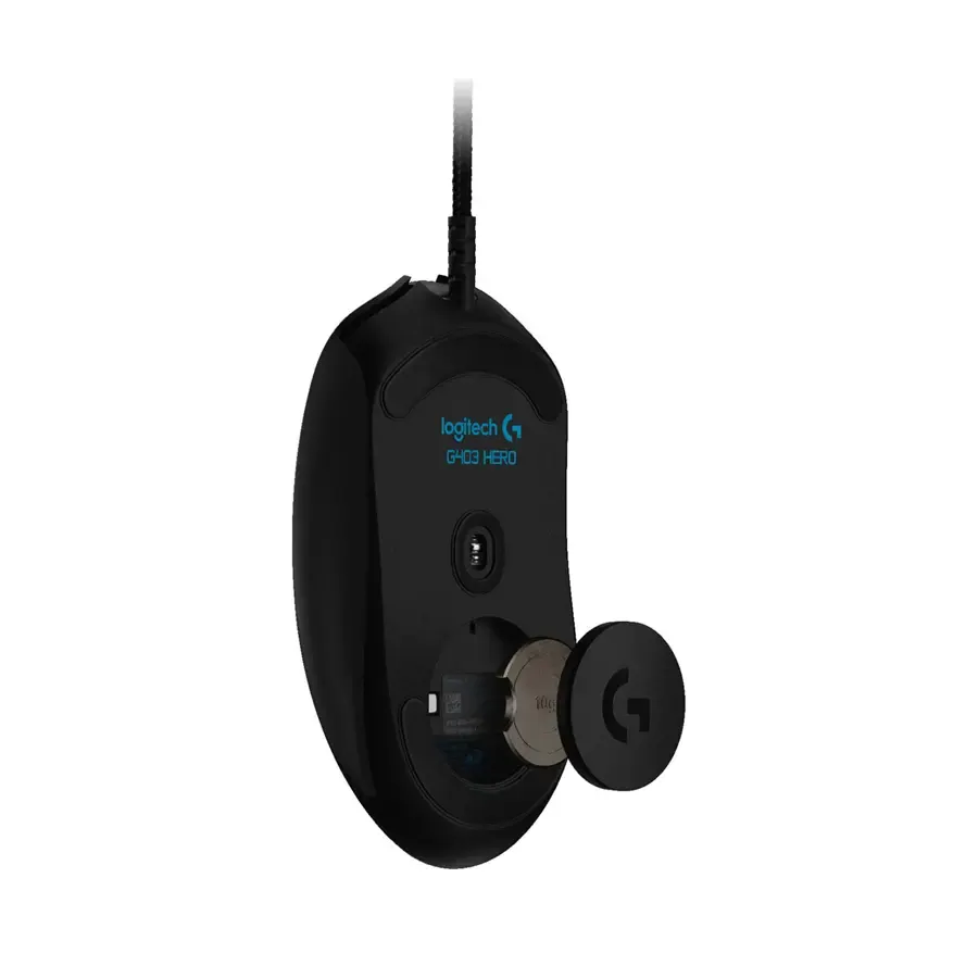 Mouse Logitech Alambrico Gamer Hero RGB G403