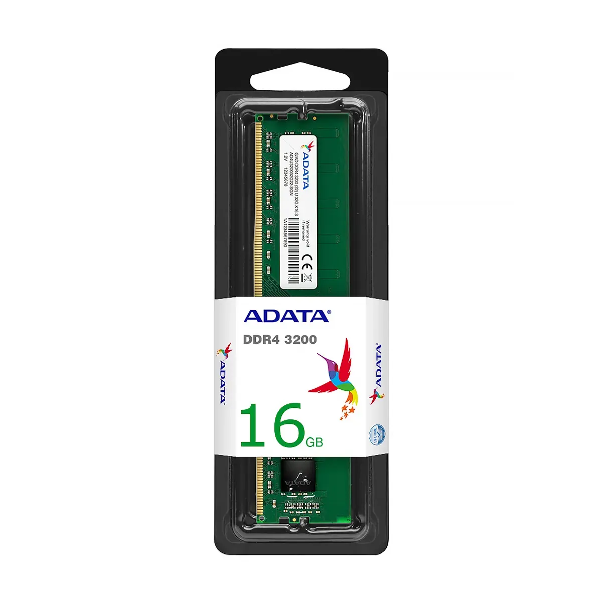 RAM DIMM ADATA 16GB U-DIMM DDR4 3200MHZ, imagen 2