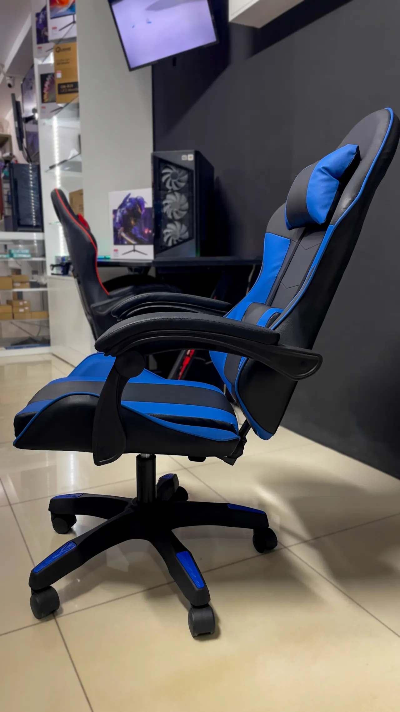 Silla Gamer Azul, imagen 3