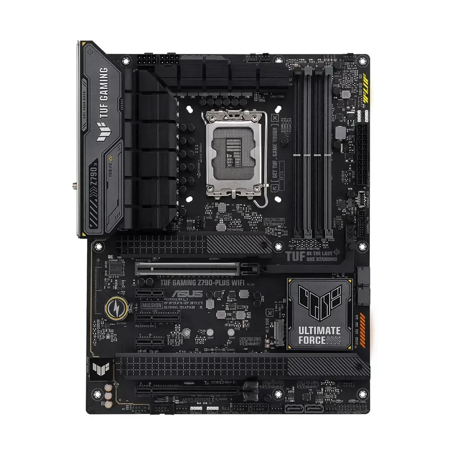 MBO ASUS TUF Z790-Plus Gaming 13va LGA-1700 DDR5-7200 HDMI DP WIFI BT 4M.2 USB3.2 PCIe4.0 ATX