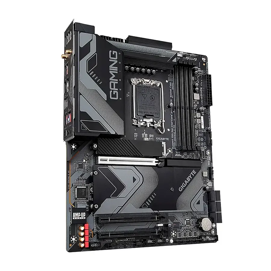 MBO Gigabyte Z790 Gaming X AX 14va LGA-1700 DDR5-4800 HDMI DP WIFI BT 3M.2 9USB3.2 PCIe5.0 ATX, imagen 2