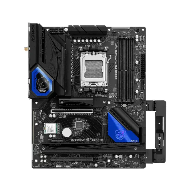 MBO ASRock B650E PG Riptide WIFI AMD5 HDMI 4xDDR5 15USB 4SATA3 PCIe2x16-1x1 M.2 ATX