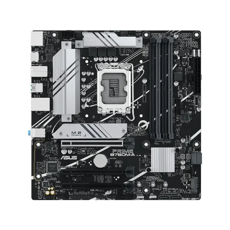 MBO ASUS Prime B760M-a 13va LGA1700 DDR5-7200 HDMI DP 2M.2 USB3.2 USB-C PCIe4.0 mATX