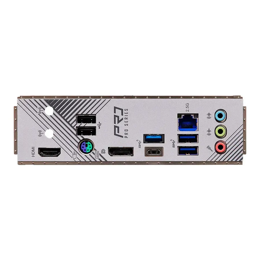 MBO ASRock B760M Pro RSD4 WIFI 12-13Gen LGA1700 HDMI-DP 4xDDR4 13U 4SATA3 PCIe2x16-1x1 M.2 MicroATX, imagen 3