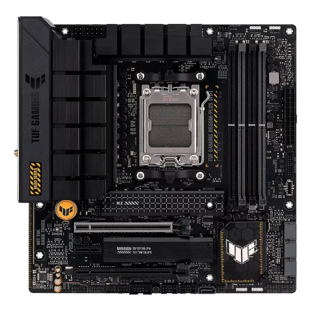 MBO ASUS TUF B650M-Plus WiFi AM5 Ryzen 7000 DDR5-5200 WIFI BT HDMI DP 2M.2 PCIe4.0 15USB mATX