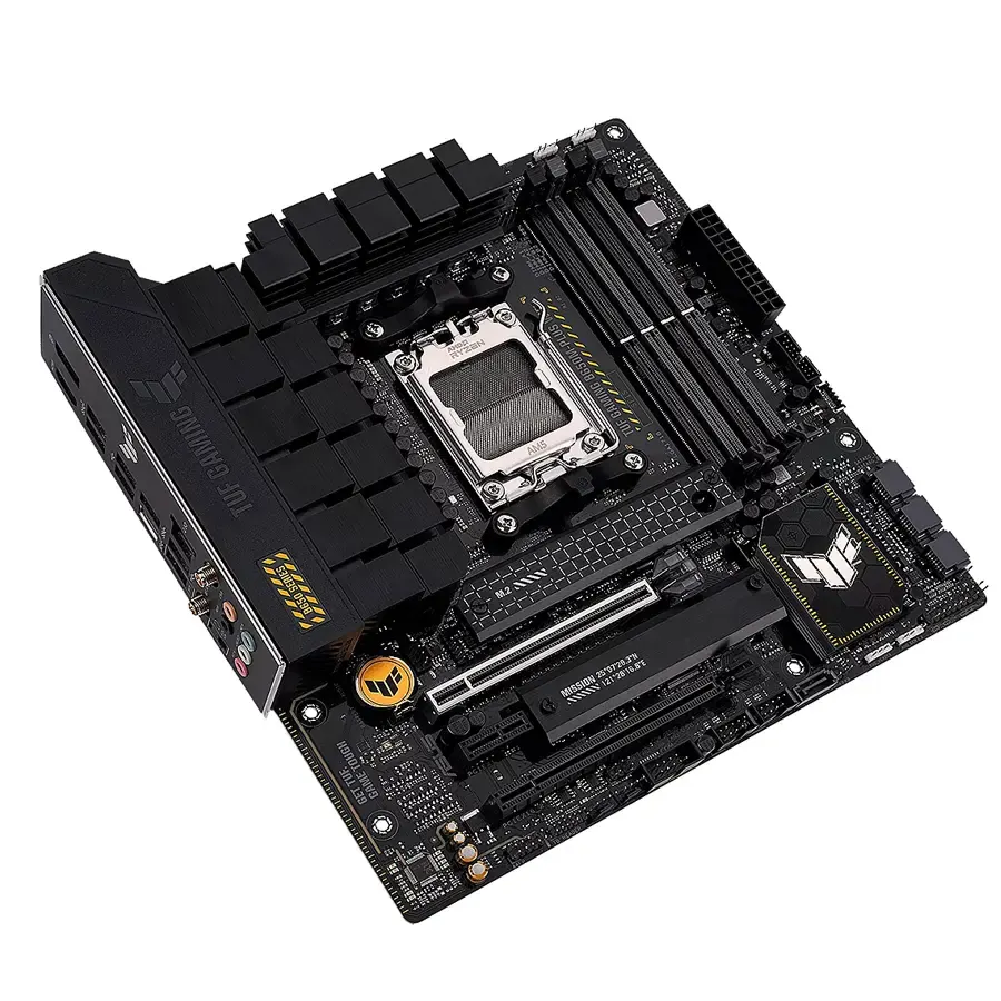 MBO ASUS TUF B650M-Plus WiFi AM5 Ryzen 7000 DDR5-5200 WIFI BT HDMI DP 2M.2 PCIe4.0 15USB mATX, imagen 2
