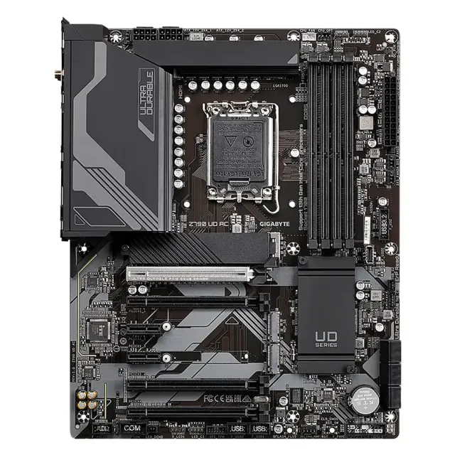 MBO Gigabyte Z790 UD AC 13va LGA-1700 4DDR5 WIFI BT HDMI DP 3M.2 USB-C PCIe5.0 ATX