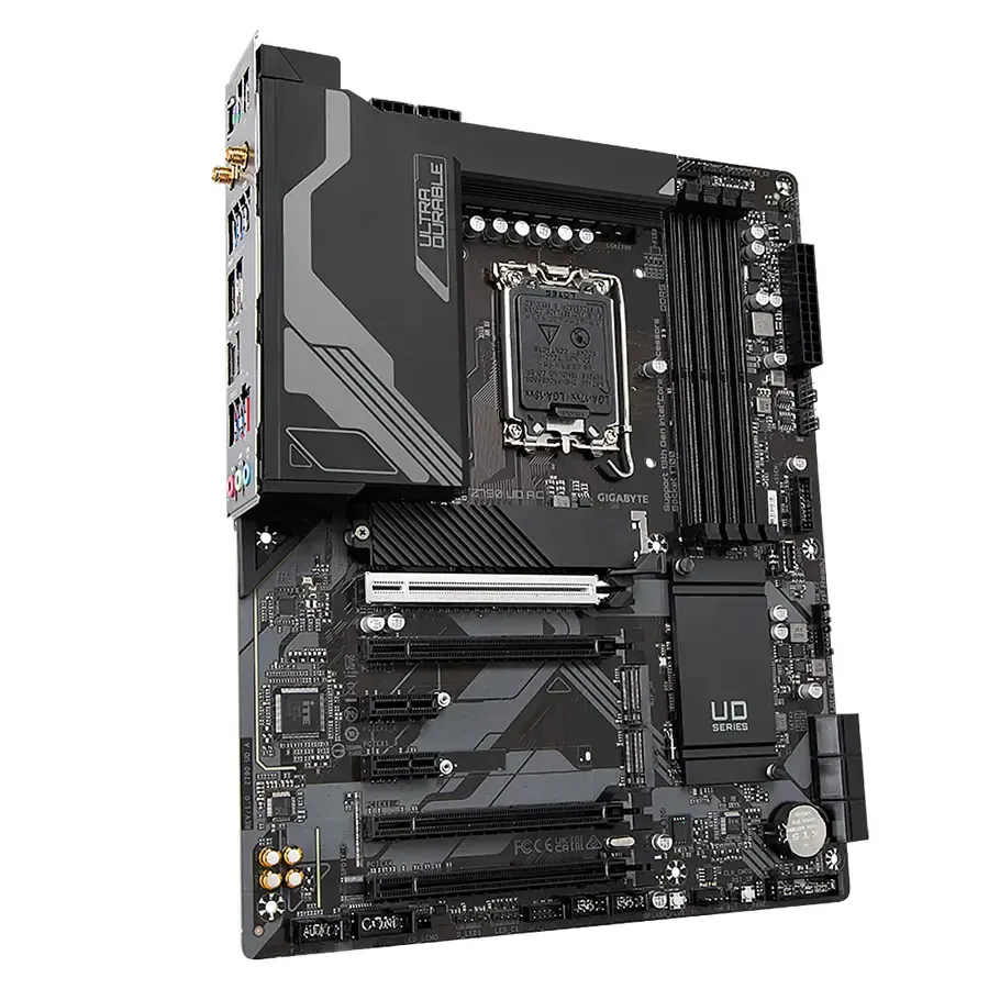 MBO Gigabyte Z790 UD AC 13va LGA-1700 4DDR5 WIFI BT HDMI DP 3M.2 USB-C PCIe5.0 ATX, imagen 2