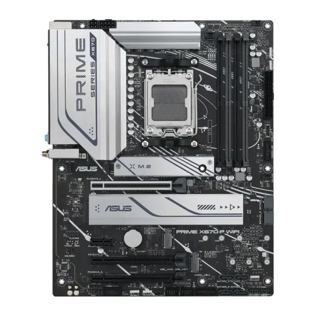 MBO ASUS Prime X670-P AMD Ryzen 7000 DDR5 Wiifi BT HDMI DP 3M.2 USB3.2 PCIe4.0 ATX