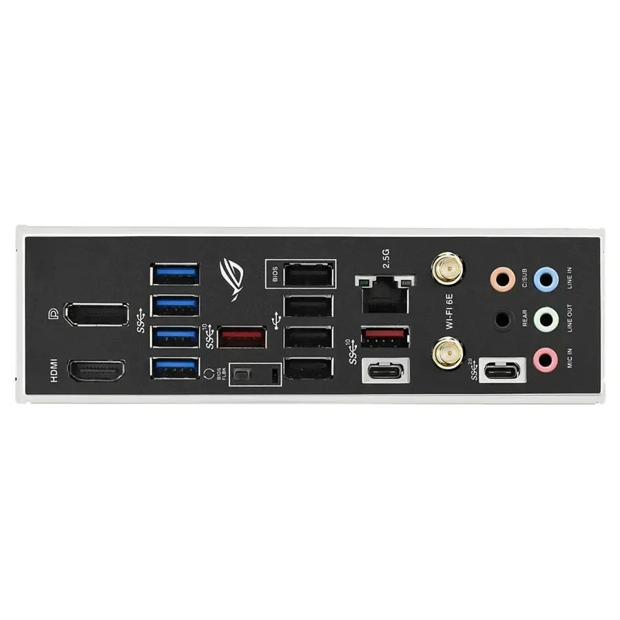 MBO ASUS ROG B650E-F Gaming WIFI AMD Ryzen 7000 4DDR5 HDMI DP PCIe5.0 BT 3M.2 2USB3.2 ATX, imagen 3
