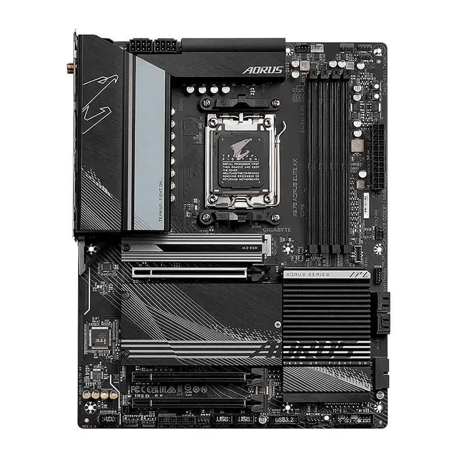 MBO Gigabyte X670 Aorus Elite AX AMD SK-AM5 Ryzen 7000 4DDR5 WIFI HDMI 2M.2 USB3.2 PCI4.0 ATX