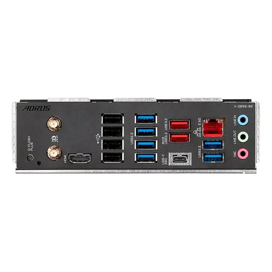 MBO Gigabyte X670 Aorus Elite AX AMD SK-AM5 Ryzen 7000 4DDR5 WIFI HDMI 2M.2 USB3.2 PCI4.0 ATX, imagen 3
