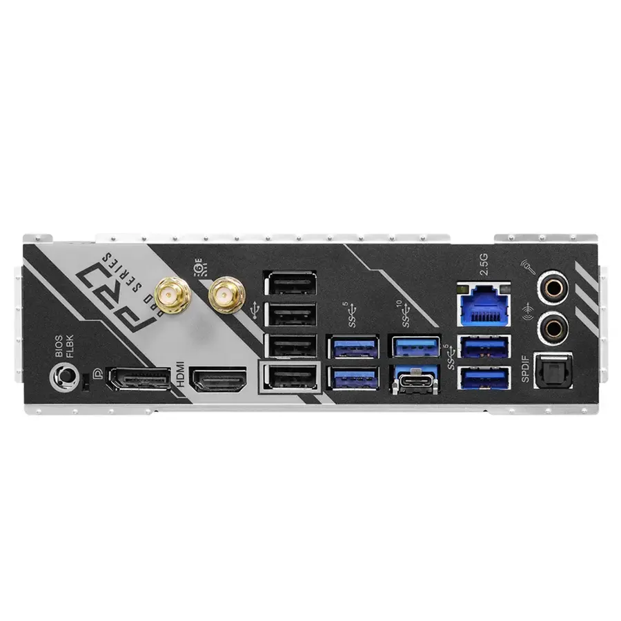 MBO ASRock X670E Pro RS AMD5 HDMI-DP 4xDDR5 11USB 6SATA3 PCIe1x16-2x1 M.2 WiFi ATX, imagen 3