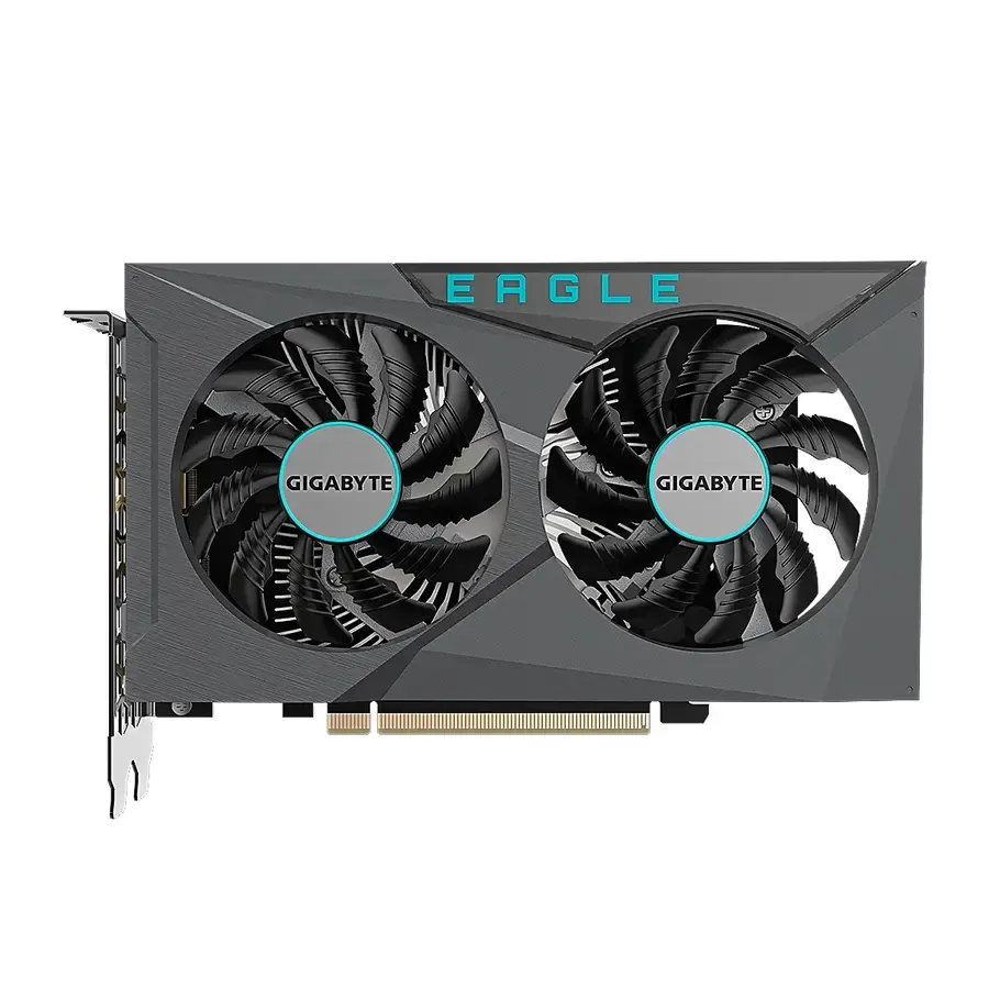 Video Gigabyte GV-N3050 Geforce RTX-3050 Eagle OC 6GB GDDR6 HDMI DP Pci-E4.0 2Vent.