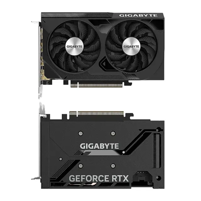 Tarjeta de Video Gigabyte RTX-4060 Windforce OC 8GB GDDR6 128Bit HDMI DP 2VENT. PCIe 4.0