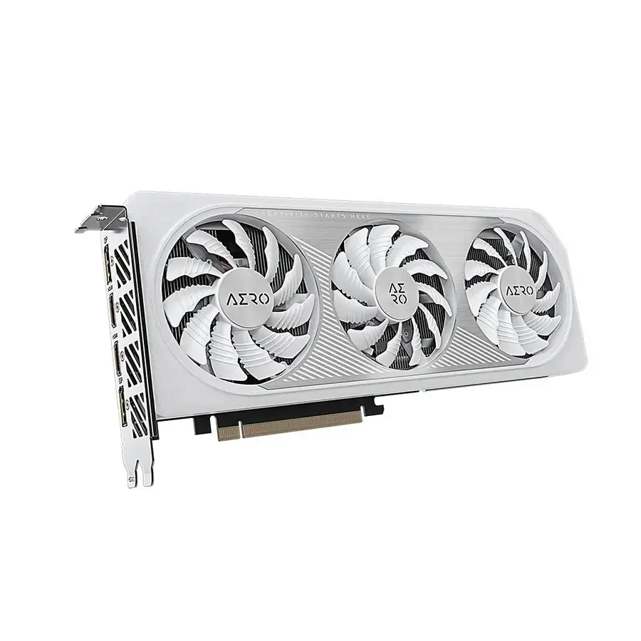 Tarjeta de Video Gigabyte RTX-4060 Aero OC 8GB GDDR6 128Bit 2HDMI 2DP 3VENT. PCIe 4.0, imagen 2