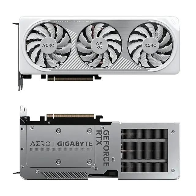 Tarjeta de Video Gigabyte RTX-4060 Ti Aero OC 16GB GDDR6 128Bit 2HDMI 2DP 3VENT. PCIe 4.0