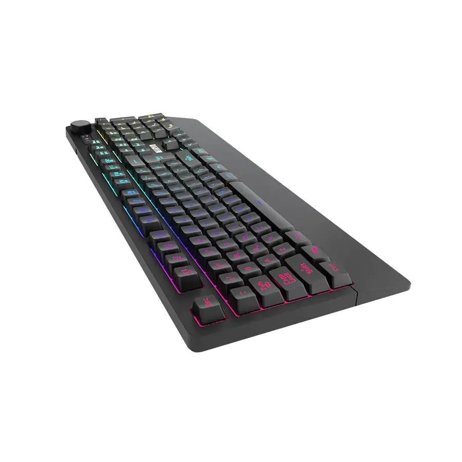 Teclado Marvo K660 Gaming Membrana Inalambrico RETROILUMINACION-RGB, imagen 2