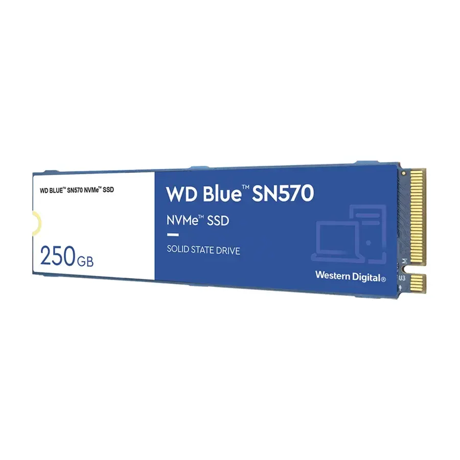 SSD Western Digital 250GB M.2 2280 NVME SN570 Blue