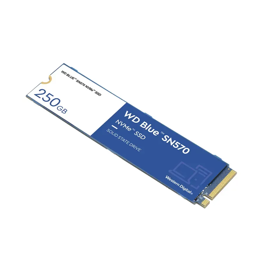 SSD Western Digital 250GB M.2 2280 NVME SN570 Blue, imagen 2