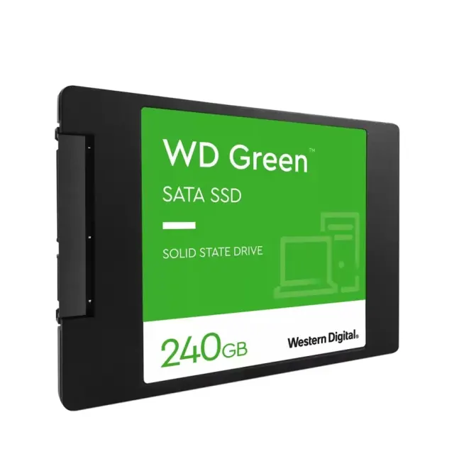 SSD Western Digital 240GB L3.96-W2.75-H0.28 SATA3 545MB-S Green
