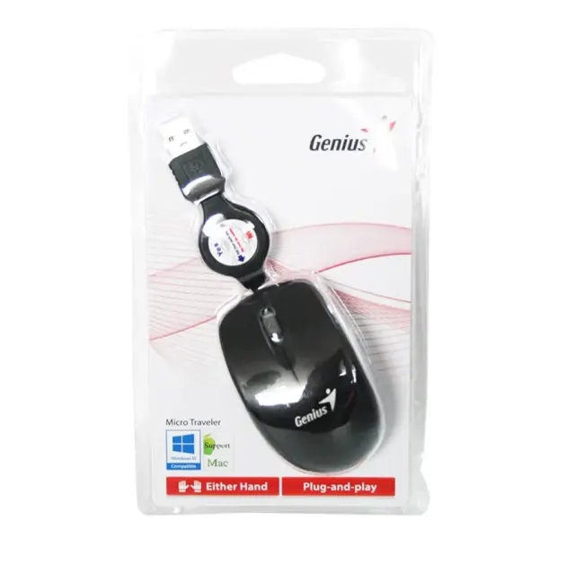 Genius Micro Traveller USB Negro