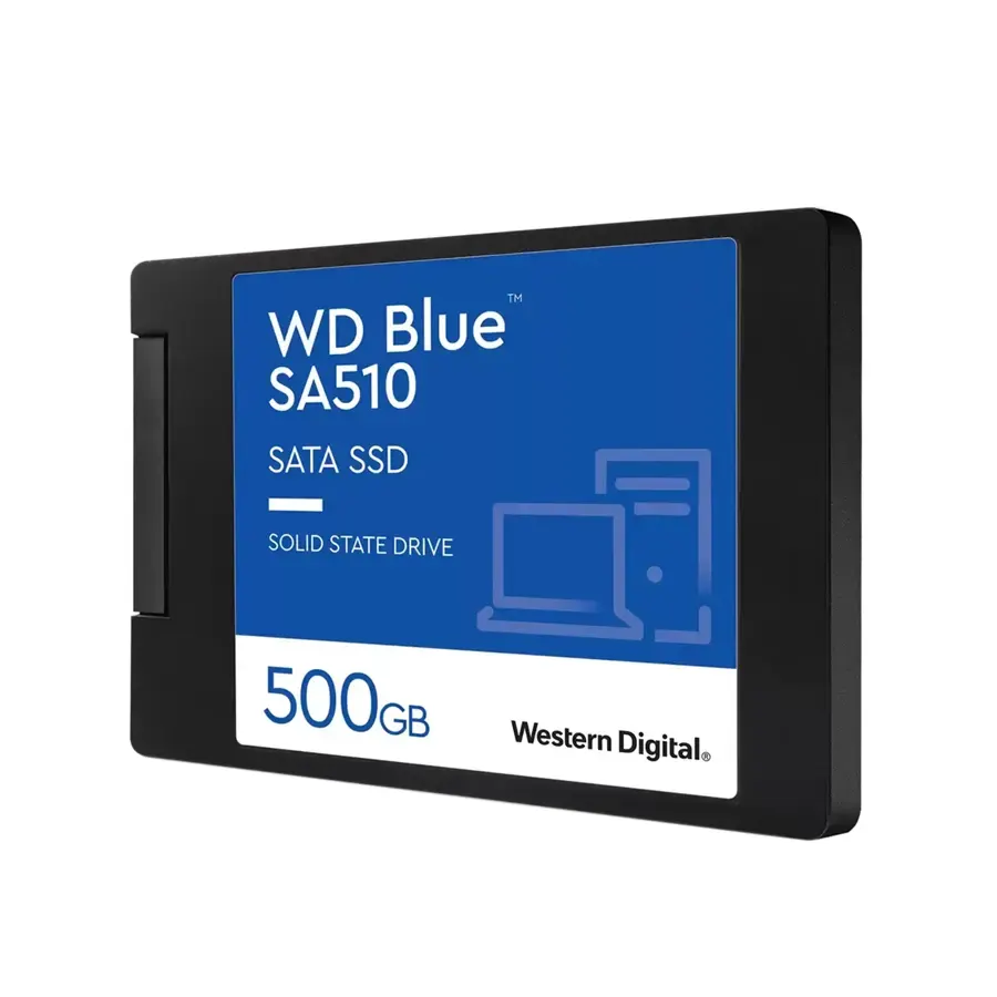 Solid State Drive Western Digital 500GB Interno 2.5INCH SA510 7MM SATA III 560MB-S Blue, imagen 2