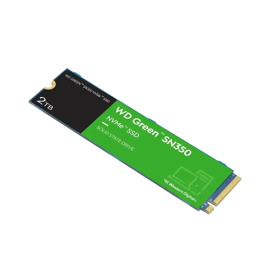 Solid State Drive Western Digital 2TB M.2 SN350 PCIE 2280 3D Nand 3200MB-S Green, imagen 2
