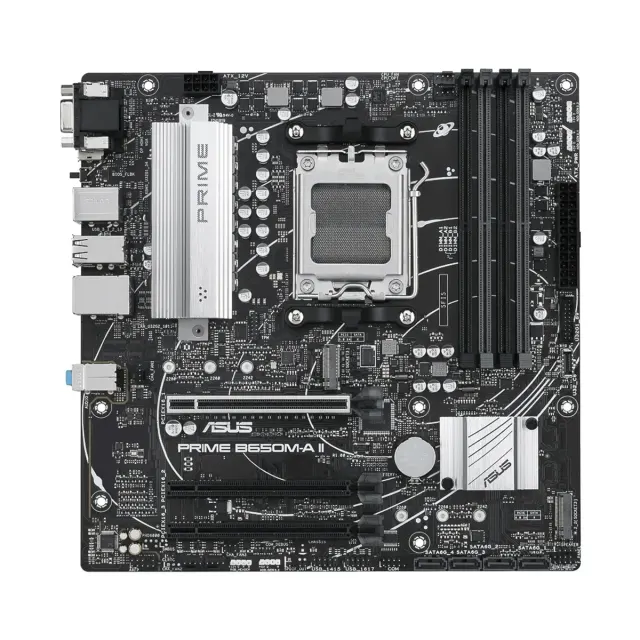MBO ASUS Prime B650M-a II Csm AMD 7000 4DDR5 VGA HDMI DP PCIE5.0 M.2 USB3.2 Micro-ATX