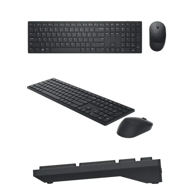 Keyboard And Mouse Dell KM-5221W Wireless USB Negro SP