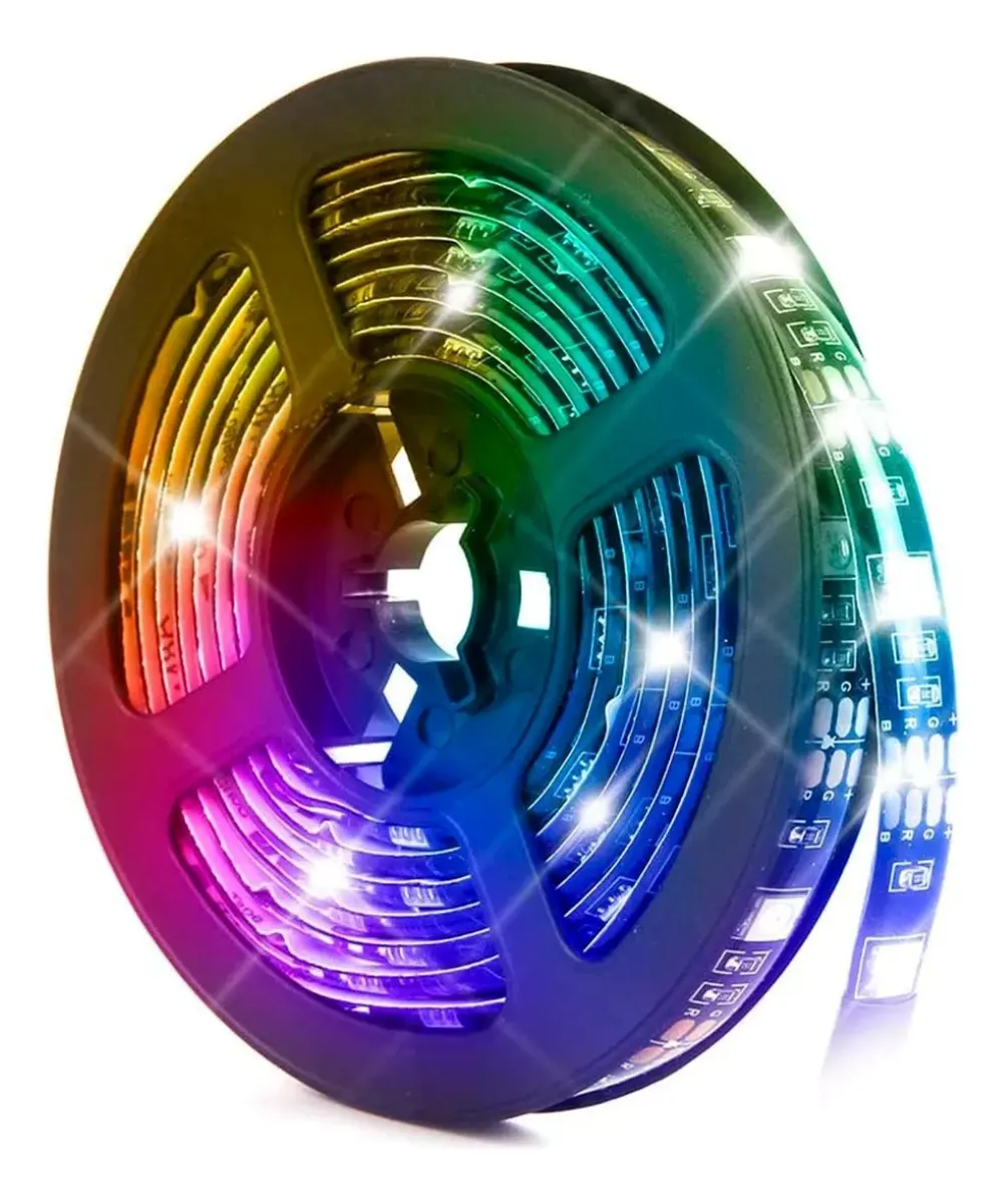 Rollo de Tira LED RGB Xtrike Me HT-5050 B5 5m, imagen 2