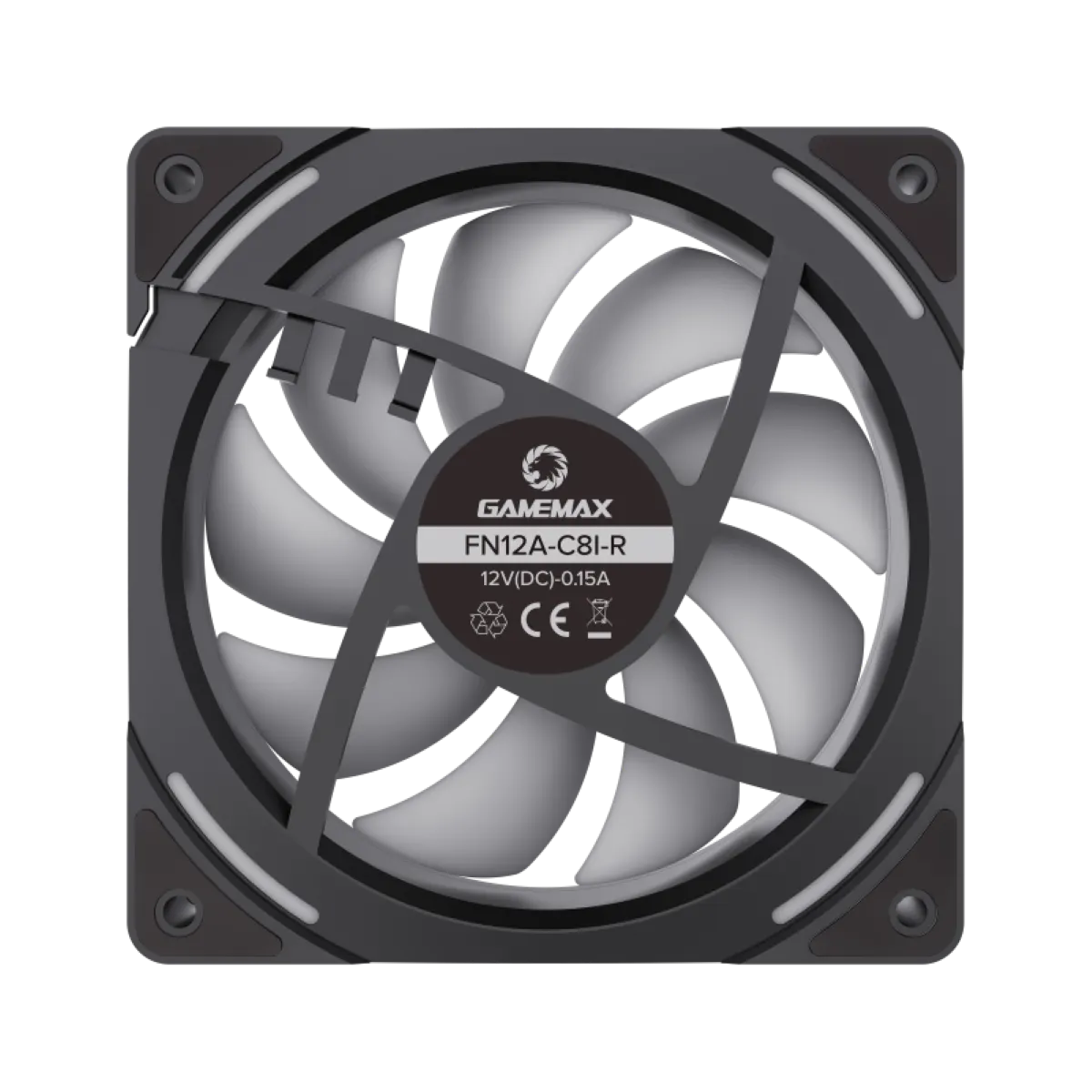 Kit 3 en 1 de Ventiladores Gamemax KF300R Negro, imagen 5